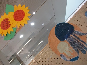 ガラス面展示2