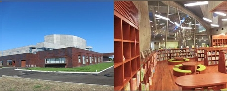 亀田図書館の写真