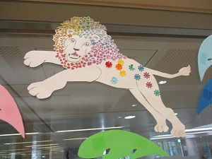 ガラス面展示2