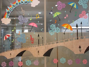 ガラス面展示1