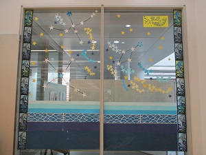 ガラス面展示1