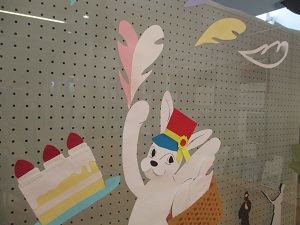 ガラス面展示2