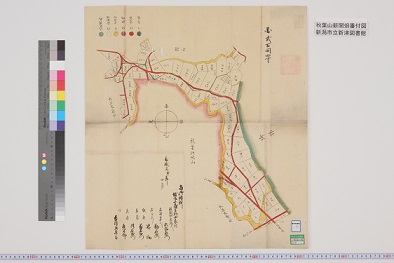 秋葉山新開畑番付図