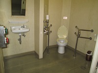 洋式トイレ内の写真
