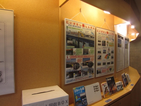 円形展示の様子
