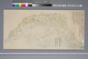 往昔越後国之図２